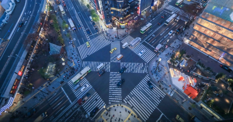 渋谷スクランブル交差点