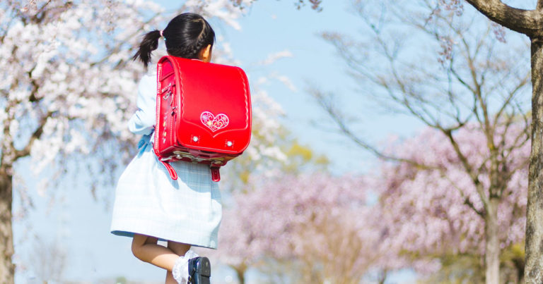 ランドセルの小学生