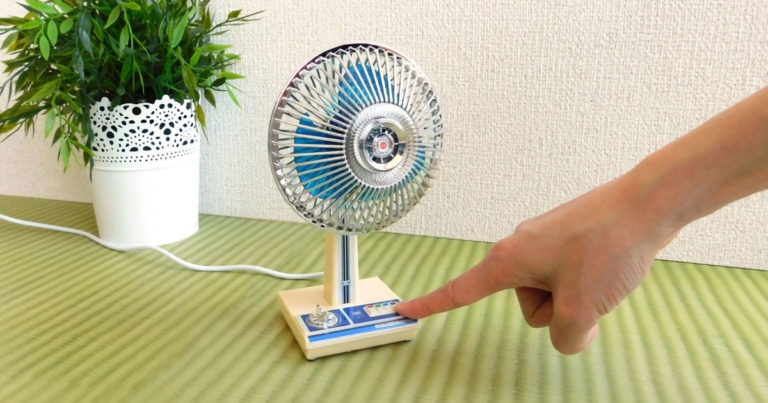 日本のミニチュア家電「昭和扇風機」がレトロで可愛い！【タイ人の反応】