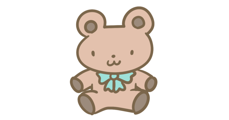 クマのぬいぐるみ