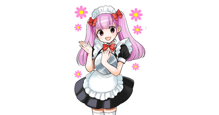 ツインテールのメイドさん