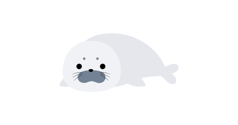 アザラシの赤ちゃん