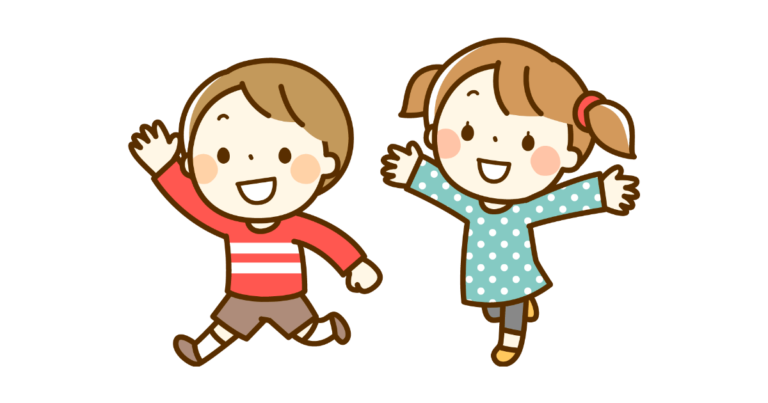 走る子供