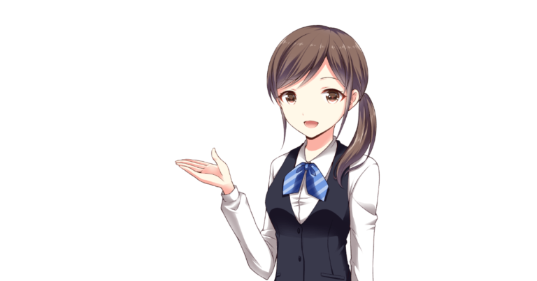 AI美少女駅員、店員、従業員