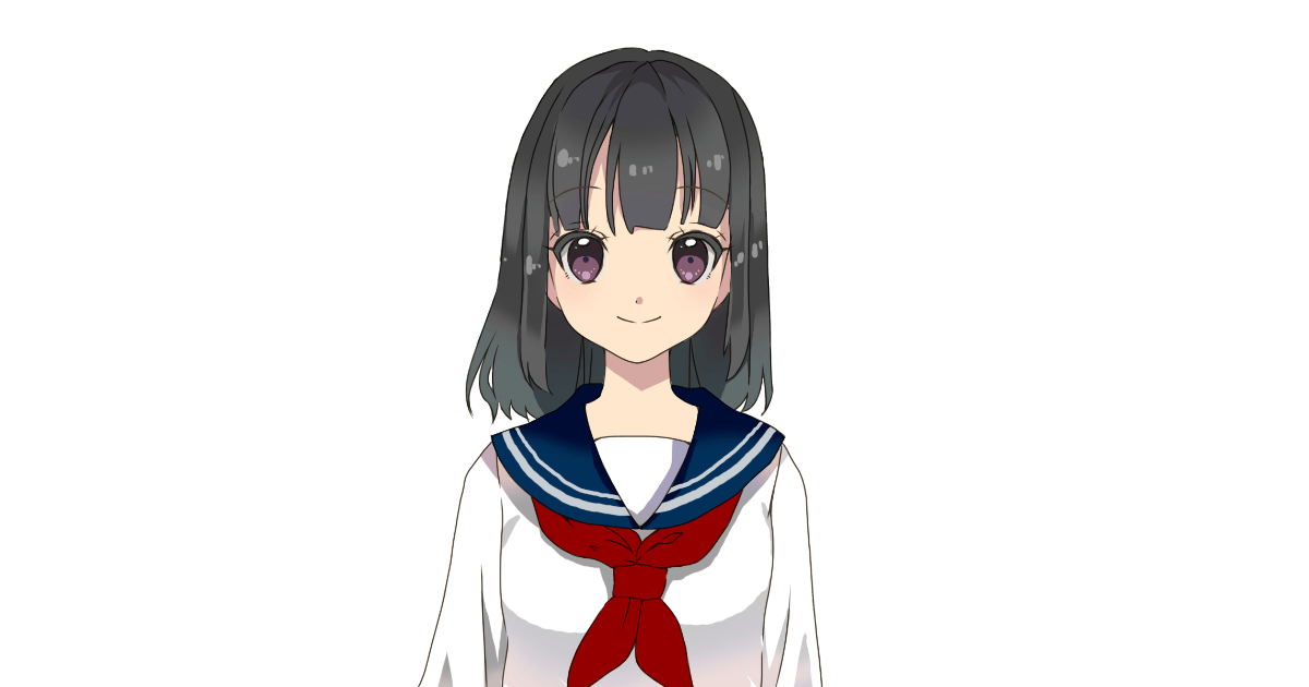 美少女女子高生イラスト