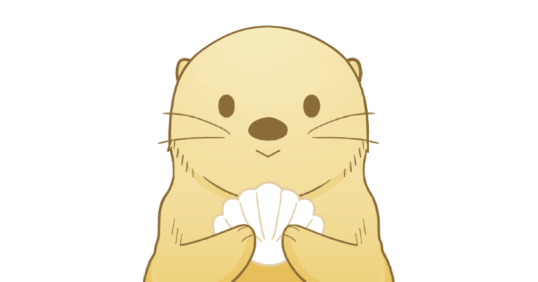 可愛いラッコちゃん