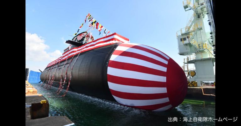 平成２９年度計画潜水艦「たいげい」の命名式・進水式