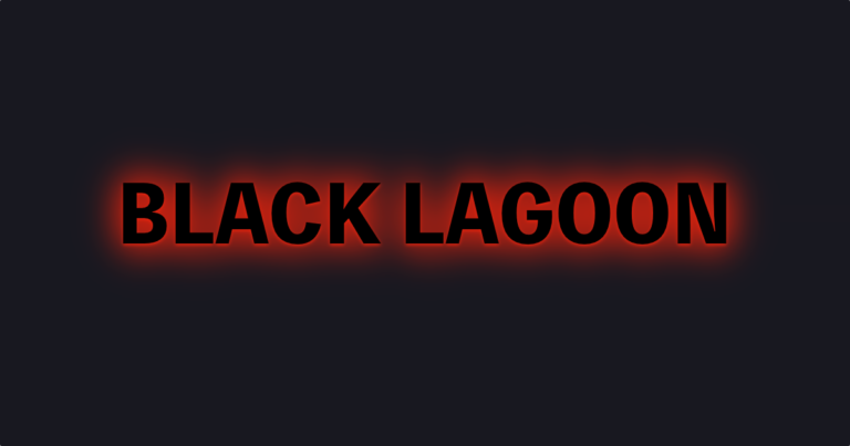 ブラックラグーン（BLACK LAGOON）ロゴ