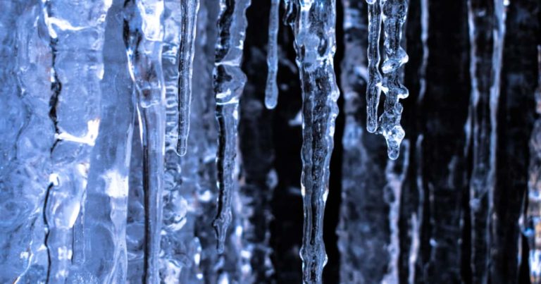氷柱（つらら）の写真
