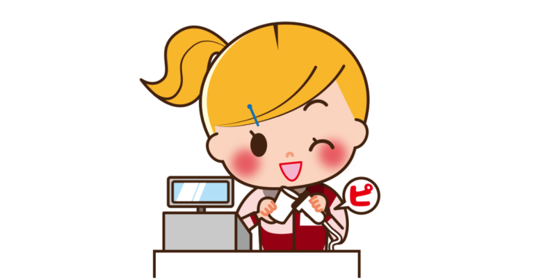 セブンイレブンの店員さん（コンビニ）