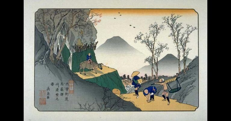 日本の「明治時代の中山道の写真」が美しい！文明度と民度の違いを感じる！【タイ人の反応】