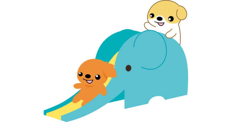 ゾウの滑り台
