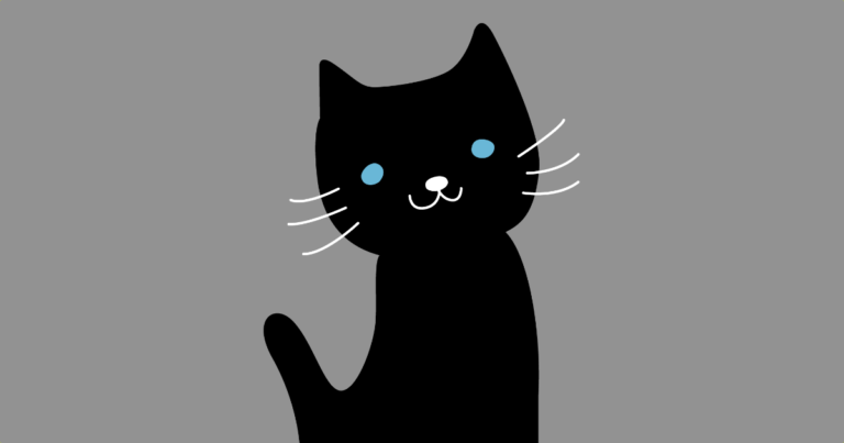 可愛い黒猫
