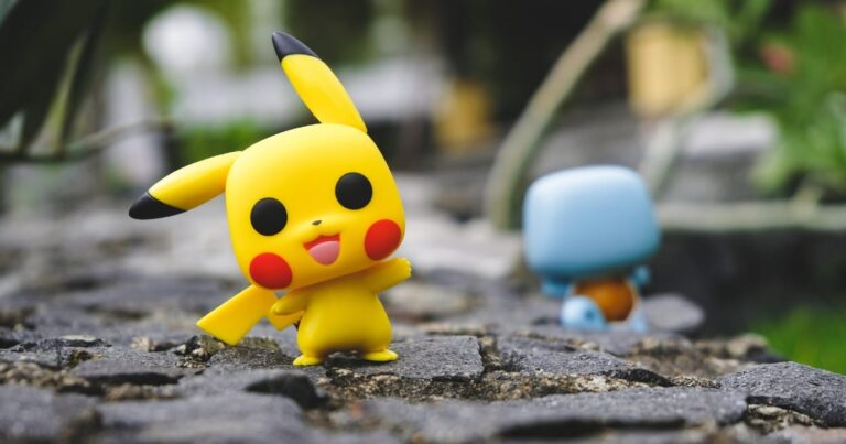 ピカチュウのフィギュア