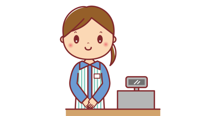 コンビニ女性店員