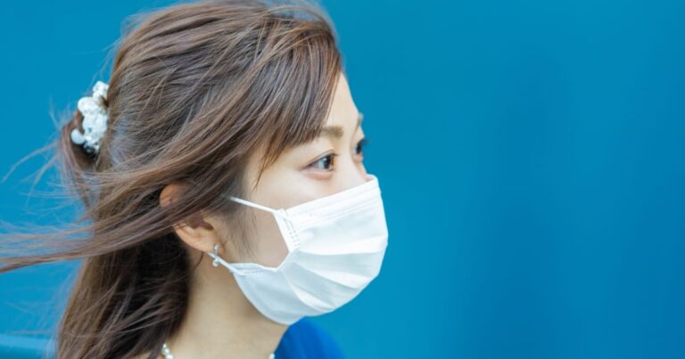マスク美女