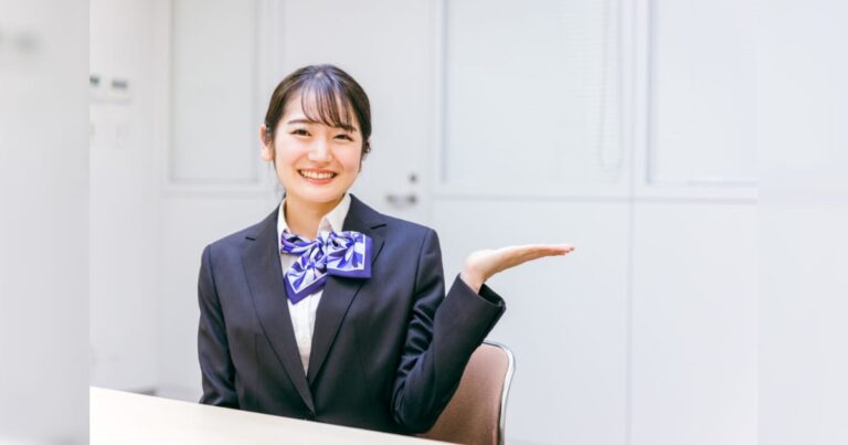 銀行の受付