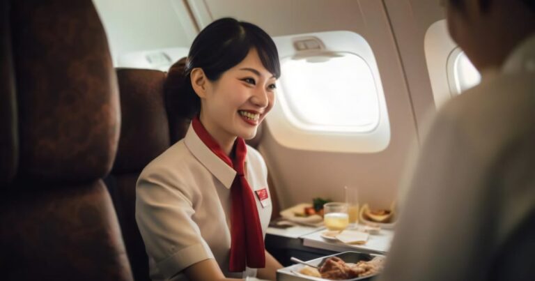 日本人が飛行機で急に袋渡される→「海外のこういうの好き、ほっこりした」と話題に！【タイ人の反応】