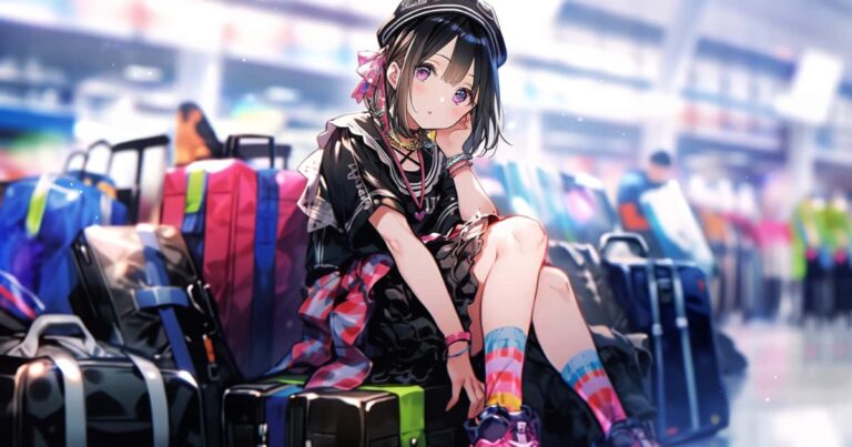 空港の美少女