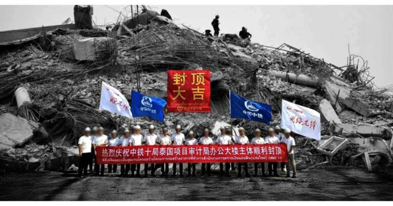 地震で倒壊したタイの建物は中国製