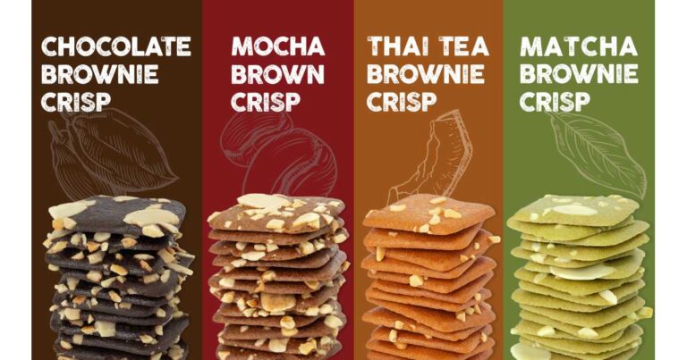 「bruno」のグルテンフリーのブラウニーチップス（BROWNIE CRISP）