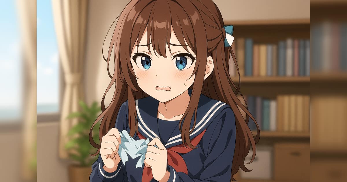 不器用な美少女