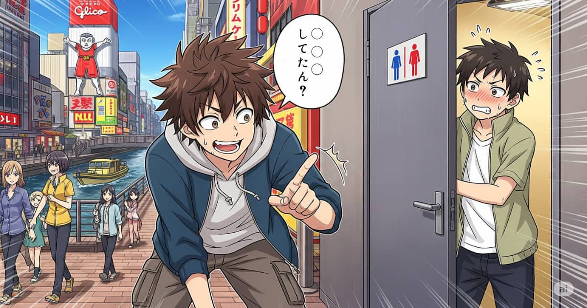 大阪府民は長めのトイレから帰ってきた人に「う◯こしてたん？」と聞く