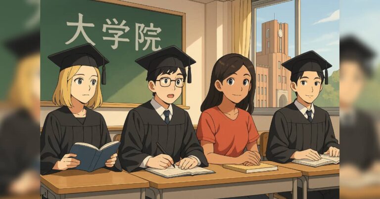 日本の大学院で学ぶ外国人留学生