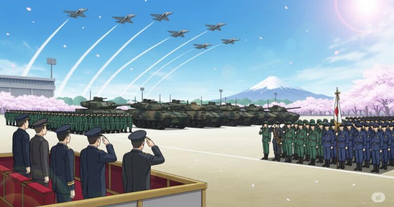 自衛隊の観閲式