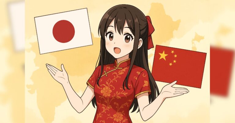 日本と中国の関係について語る中国人美少女