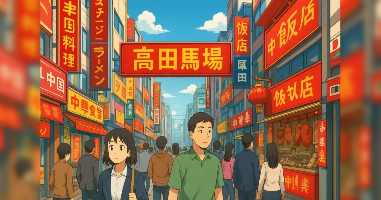 高田馬場の中国化