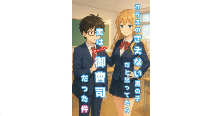 クラスのさえない男の子だと思ってたら、実はスーパー御曹司だった件