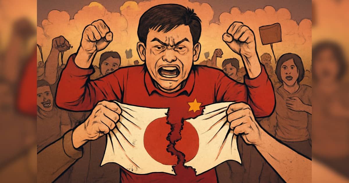 中国で反日感情が高まる