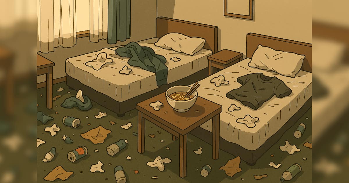 日本の民泊に中国人が宿泊した結果→清掃スタッフが叫ぶレベルの荒れっぷりに