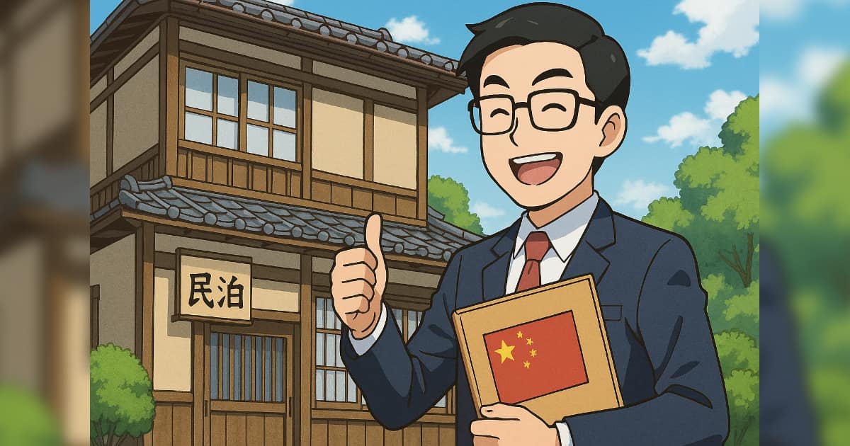 特区民泊で儲ける中国人