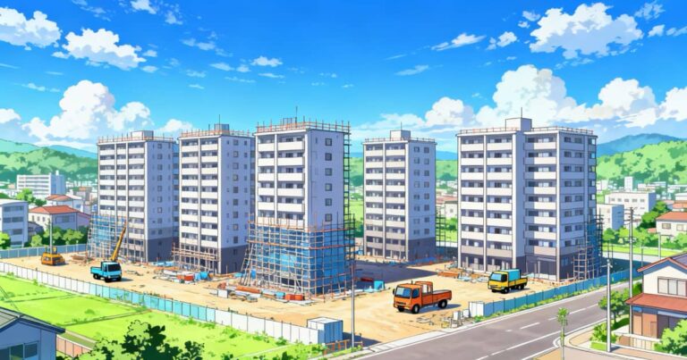 福岡県に2,000人規模の中国人永住マンション建設中