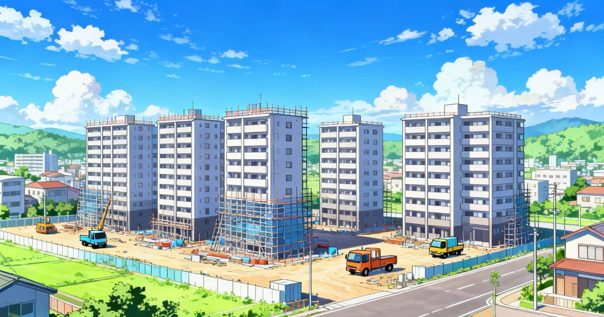 福岡県に2,000人規模の中国人永住マンション建設中