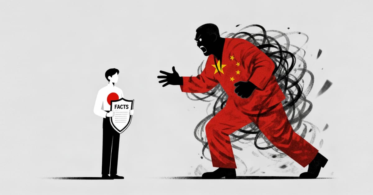 日本が見せた真実に怒り狂う中国