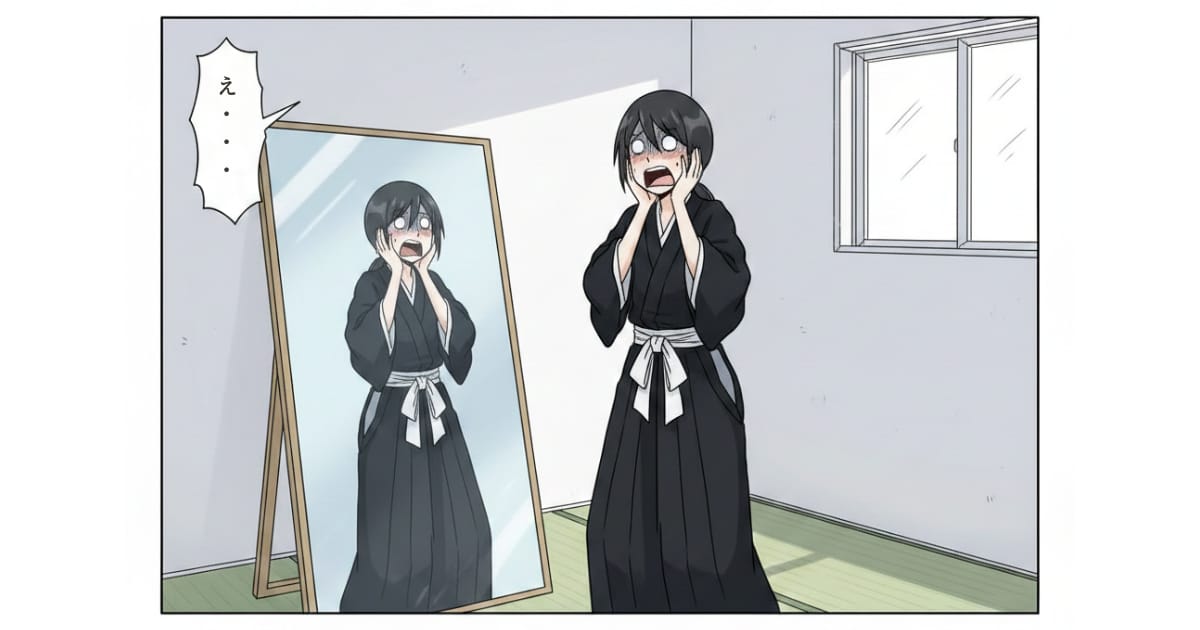 上品マダムドレス系として買ったはずなのにどう見てもBLEACH