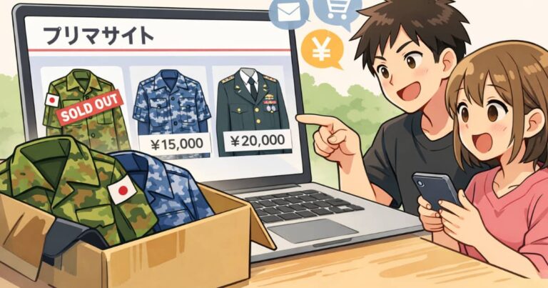 日本の警察や自衛隊の制服が中国のフリマアプリで大量販売
