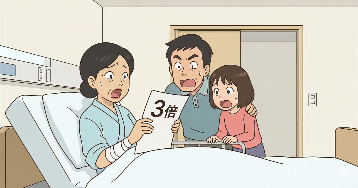 日本の病院で、日本人の3倍の医療費を請求されて驚く中国人家族