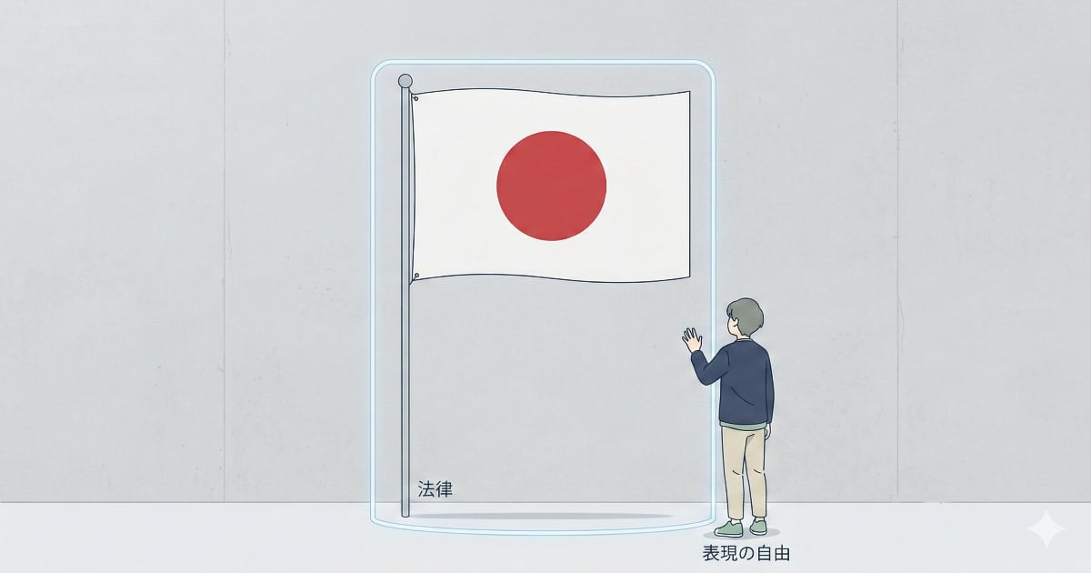 国旗損壊罪と表現の自由