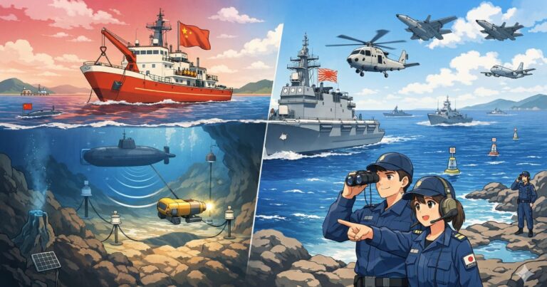 中国が対米「潜水艦戦」に備え大規模海底マッピング