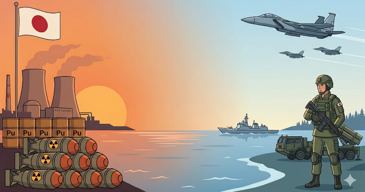 日本は5500個の核弾頭を製造できるプルトニウムを保有