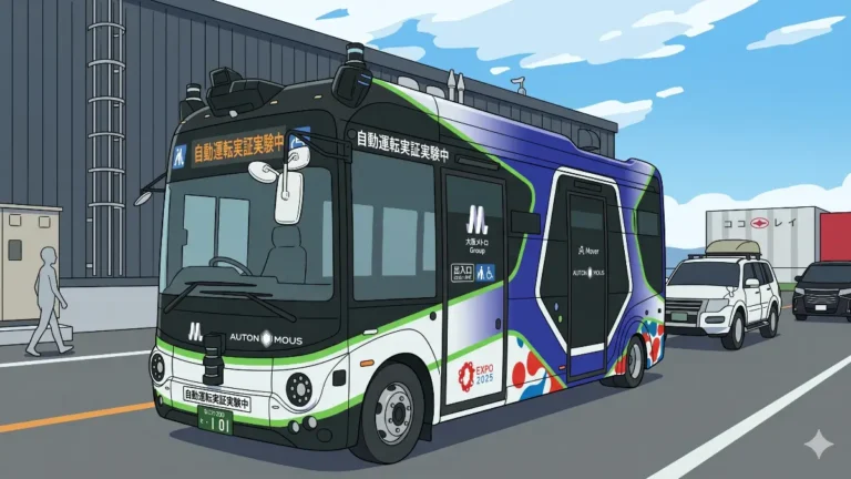 大阪万博の中国製EVバス