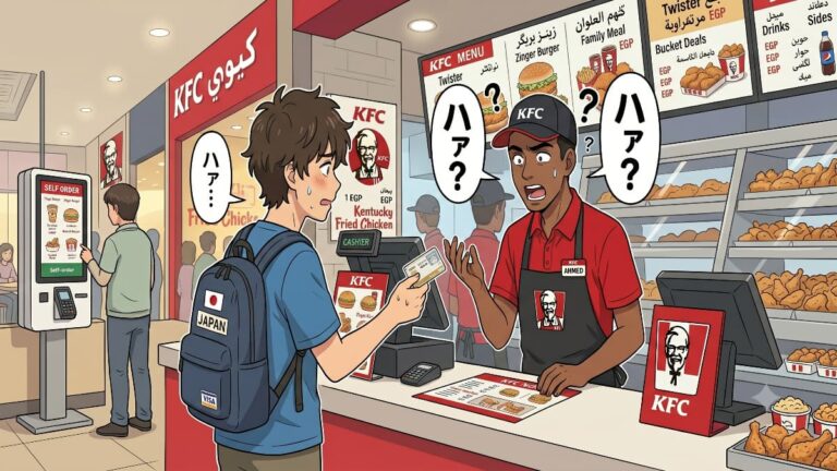 日本人がエジプトで『ちいかわ』のクレジットカードを使った結果!【タイ人の反応】