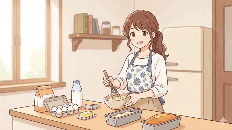 日本人が旦那さんのためにパウンドケーキ焼いた結果→めっちゃ笑ったw申しわけ程度の理性www【タイ人の反応】