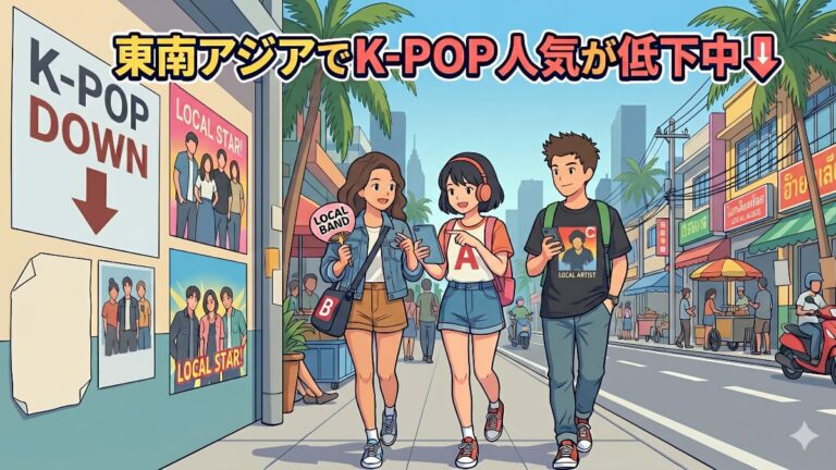 東南アジアでK-POP人気が低下　代わりに成長したのは？【タイ人の反応】