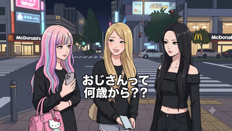 日本の可愛い女の子に「おじさんって何歳から？」と聞いた結果【タイ人の反応】