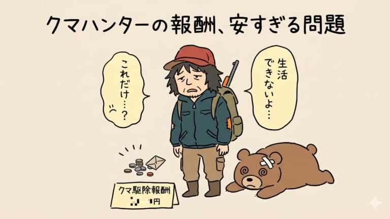 日本のクマハンターの報酬が安すぎてタイ人もビックリ【タイ人の反応】